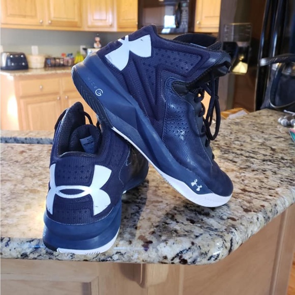 Under Armour High Top Basketball Shoes - Picture 1 of 3